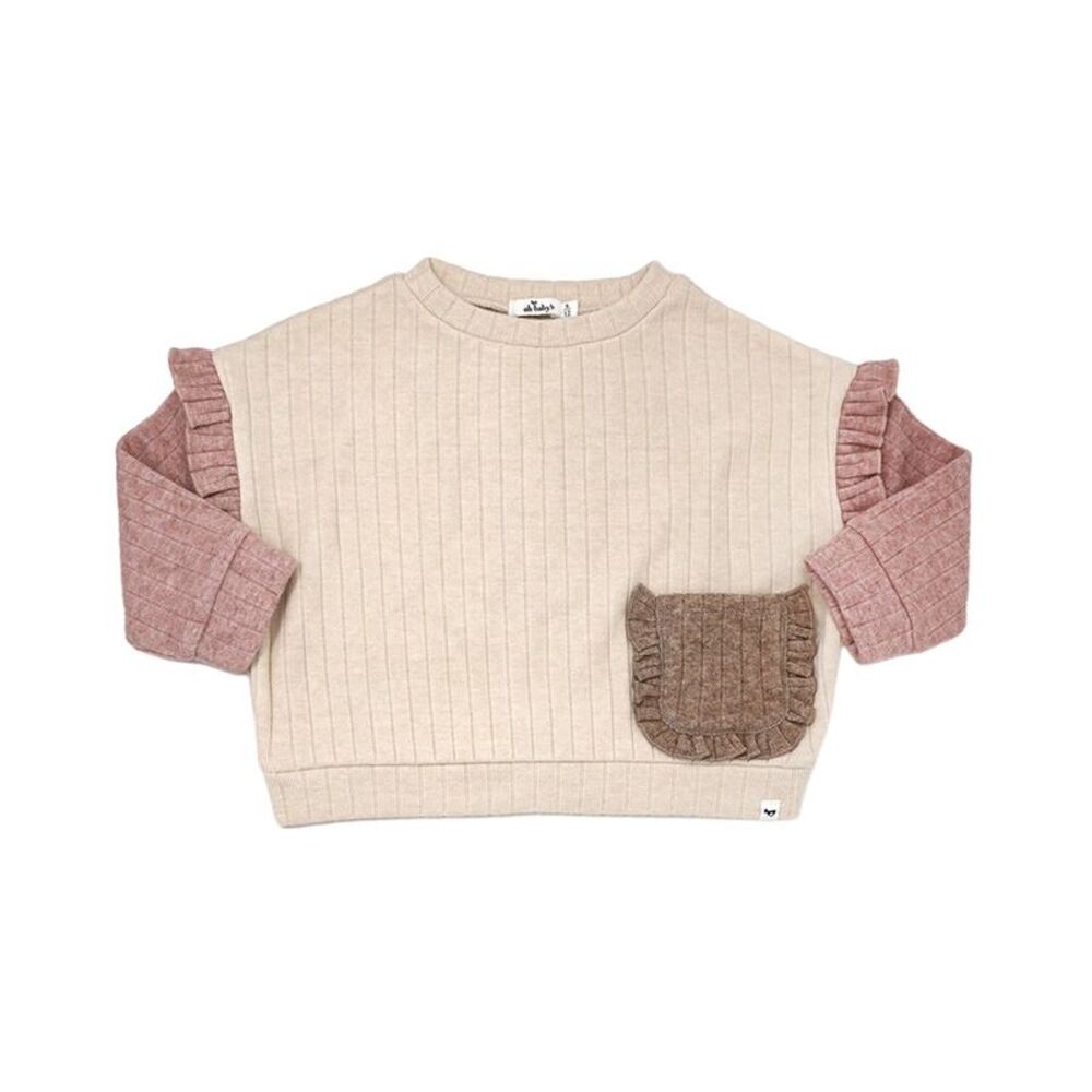 Oh Baby! Girls  Wide Rib Sweater